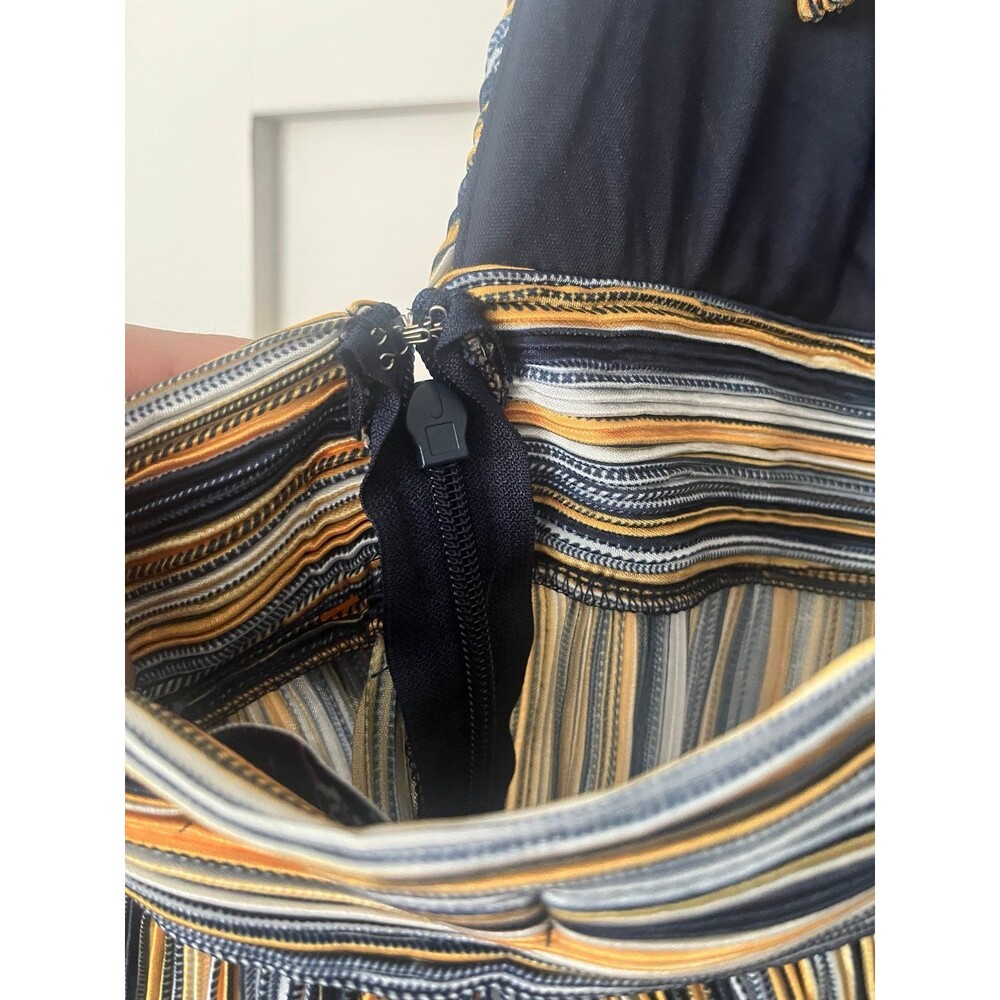 Azalea Bliss Multi Colored Striped Jumpsuit - Small - Picture 7 of 12